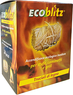 ACCENDIFUOCO TRUCIOLI LEGNO 24