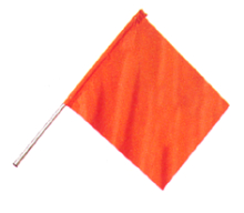 BANDIERE SEGNAL.ROSSO/ARANCIO