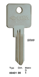 CHIAVI CISA 00401.00.1 DX