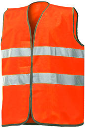 GILET RIFRANGENTI ARANCIO T/U