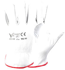 GUANTI VEGA G148B PELLE B/R.10