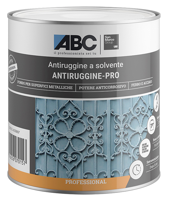 ANTIRUGGINE GRIGIO LT.0,75