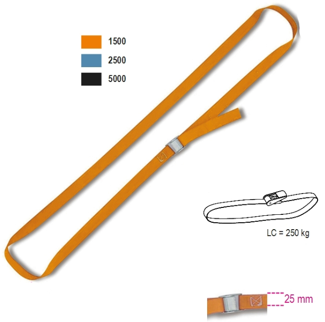 ANCORAGGI ROBUR M.1,5 ARANCIO