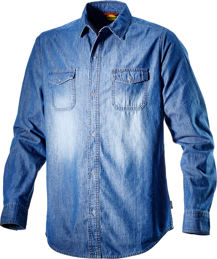 CAMICIE DENIM BLUE WASHING   M