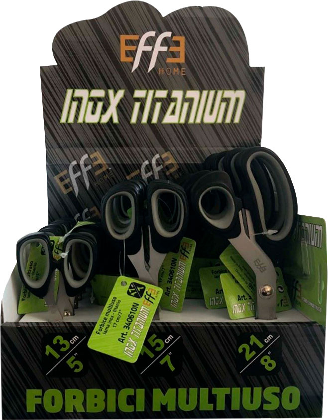 ESP.FORBICI EFFE TITANIO  18PZ