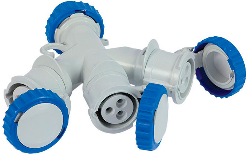 ADATTATORI IND.CEE 73120 220V.