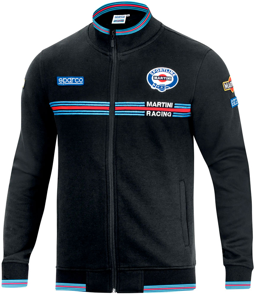 FELPE S.FULL ZIP MARTINI NE. M