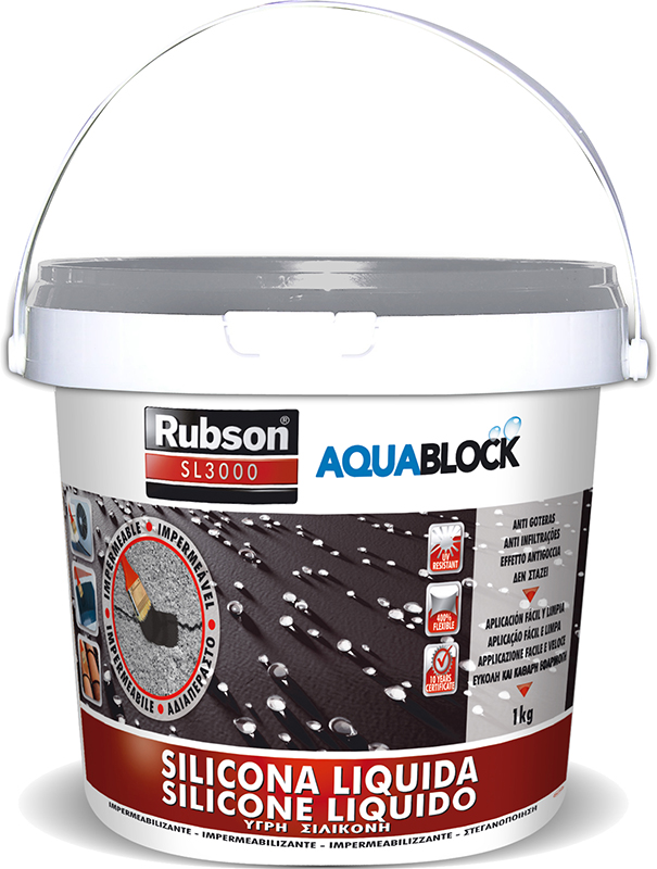 IMPERMEABIL.RUBSON GRIGIO KG.1