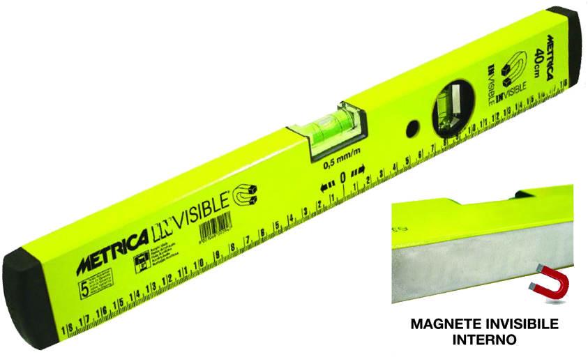 LIVELLI METRICA INVISIBLE CM40
