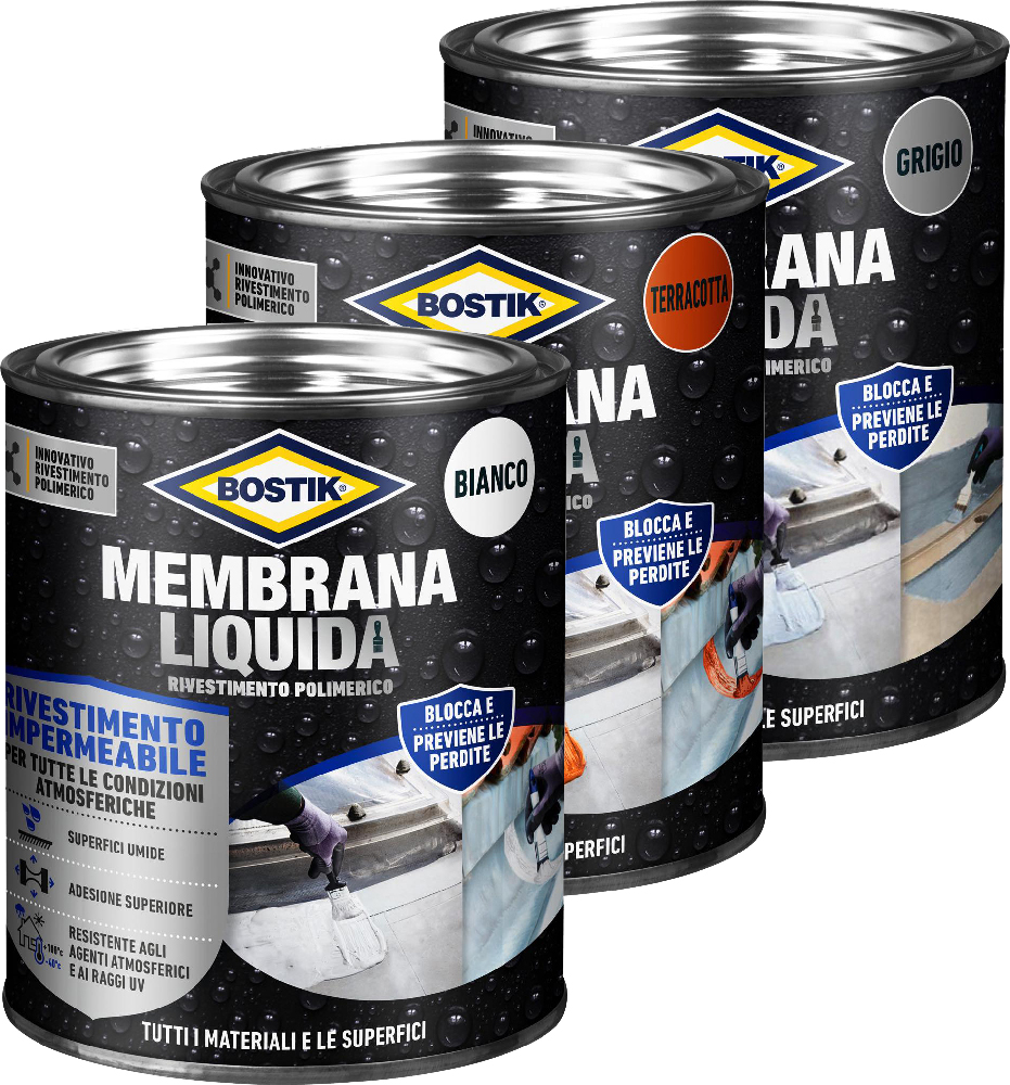 MEMBRANA LIQ.BOSTIK  TERR.KG.1