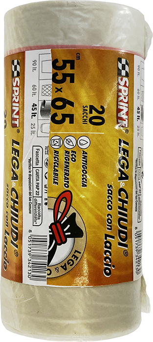 SACCHI IMM.SPRINT 55X65TR 20PZ