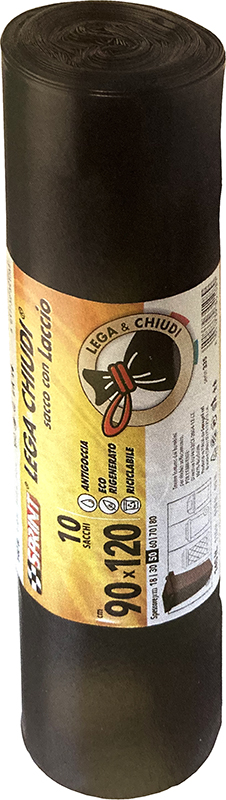 SACCHI IMM.SPRINT 90X120N 10PZ