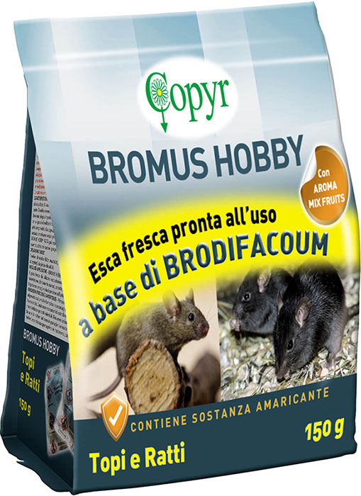 TOPICIDA BROMUS RED PASTA 150G