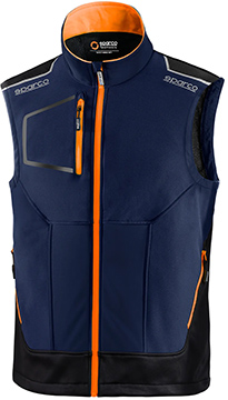 GILET S.TECH BLU ARANCIO L