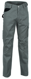 PANTALONI DRILL GRIGIO 46