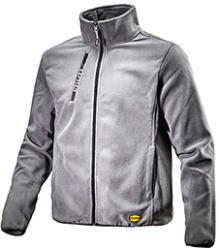 PILE SWEAT FZ GRIGIO L