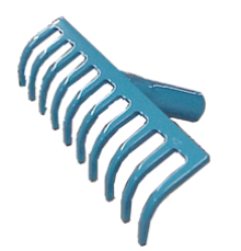 RASTRELLI AQUILA BLU  8 DENTI