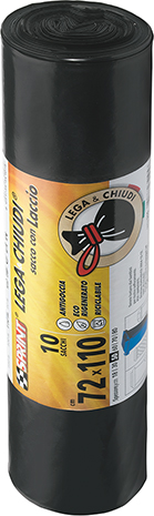 SACCHI IMM.SPRINT 72X110N 10PZ